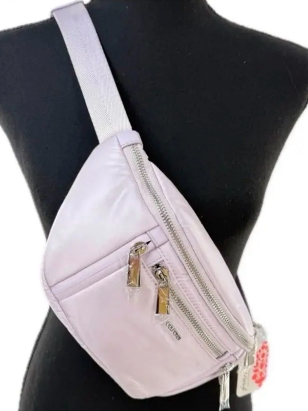Free People Movement Caara Light Lavender Crossbody Belt Bag